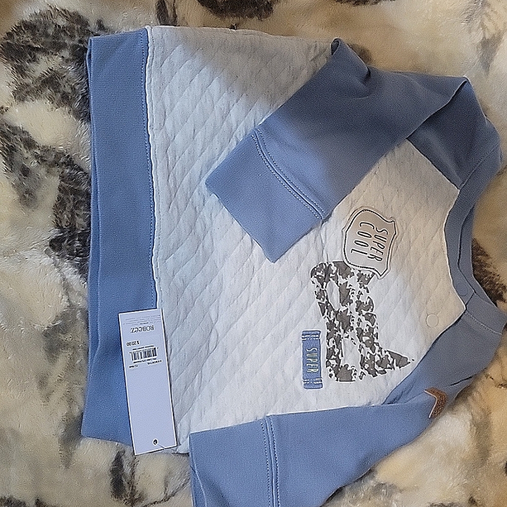 6/9 month baby boy sweat shirt